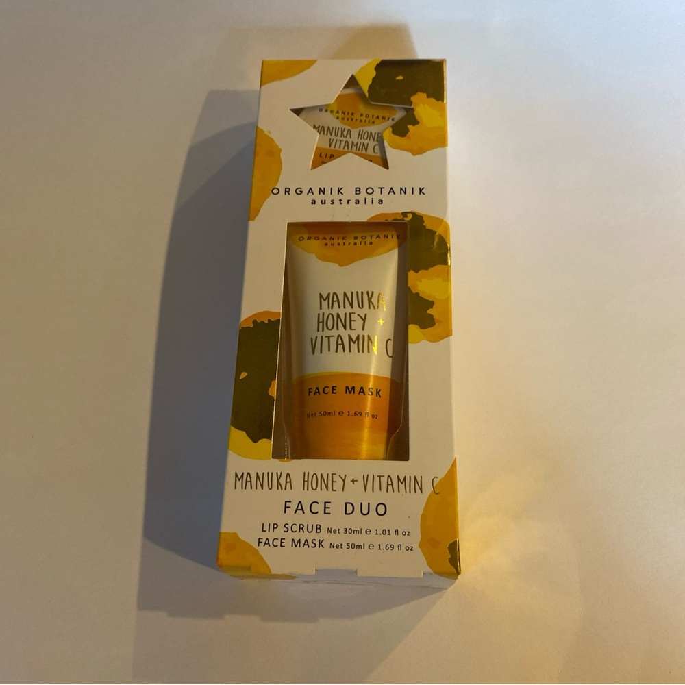 Organik Botanik Face Duo Mask & Lip Scrub